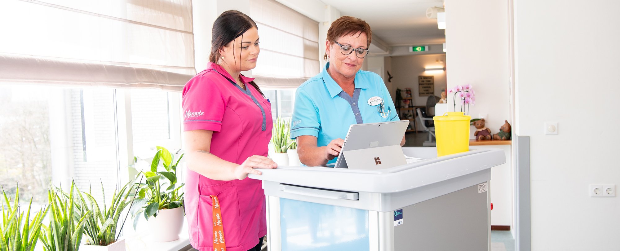 Leerlijn werkbegeleiding bij Marente